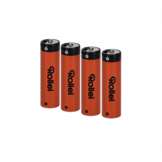 ROLLEI AA Li-Ion Batteries with USB-C (4-Pack)