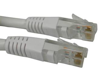 Network Cat 6 Cable SAVER, White (10m)