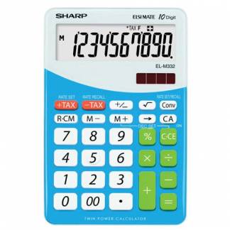 SHARP Bordregner EL-M332B, bl&aring;