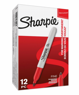 Marker Sharpie Fine 1,0mm r&oslash;d