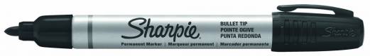 Marker Sharpie metall lille 1/3mm sort