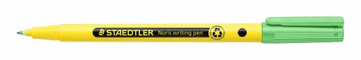 Fineliner Noris skrivepen 0,6mm lys gr&oslash;n