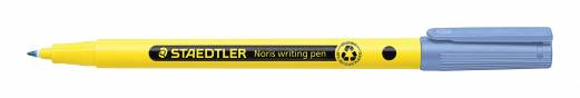 Fineliner Noris skrivepen 0,6mm lys bl&aring;