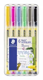 Fineliner Noris skrivepen 0,6mm ass (6)