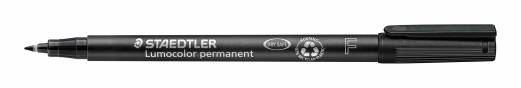 Marker Lumocolor perm 0,6mm sort