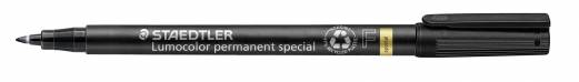 Marker Lumocolor perm Special 0,6mm sort