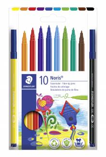 Fiberpen Noris 1,0mm ass (10)