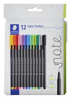 Fineliner Triplus 0,3mm ass (12)