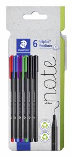 Fineliner Triplus 0,3mm ass (6)