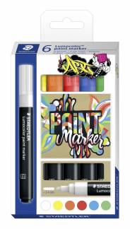 Marker Lumocolor Paintmarker 2,4mm ass (6)