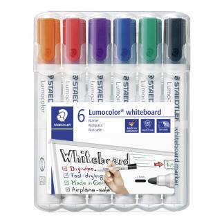STAEDTLER Lumocolor Mark&oslash;r Sort Bl&aring; Gr&oslash;n Orange Lilla R&oslash;d