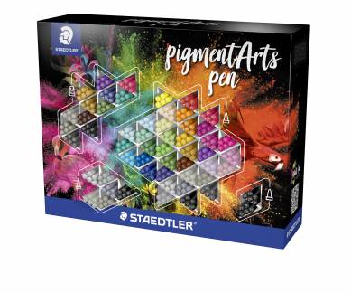 Brush pen Pigment Arts display (280)