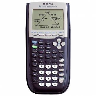 Texas TI-84 Plus Graphing calculator uk manual
