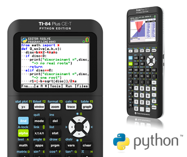 Texas TI-84 Plus CE-T Graphing calculato uk manual