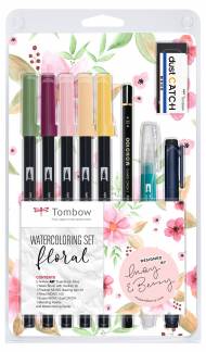 Tombow Marker ABT Dual Brush s&aelig;t Floral (9)