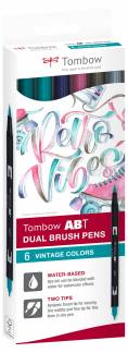 Tombow Marker ABT Dual Brush 6C-5 Vintage carton (6)