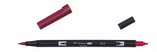 Tombow Marker ABT Dual Brush 815 cherry