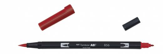 Tombow Marker ABT Dual Brush 856 poppy red