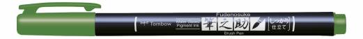 Tombow Marker Fudenosuke h&aring;rd gr&oslash;n