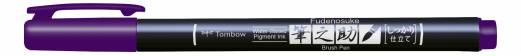 Tombow Marker Fudenosuke h&aring;rd lilla