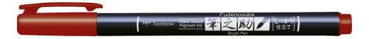 Tombow Marker Fudenosuke h&aring;rd r&oslash;d