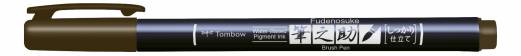 Tombow Marker Fudenosuke h&aring;rd brun