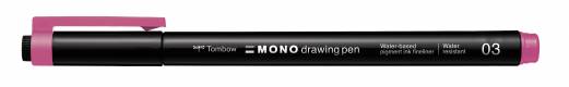 Tombow Fineliner MONO drawing 03 pink