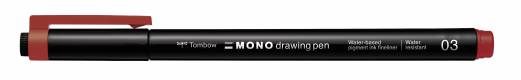 Tombow Fineliner MONO drawing 03 r&oslash;d