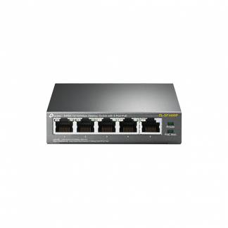 TP-LINK TL-SF1005P 5-Port 10/100 Mbps Desk Switch 4-Port PoE