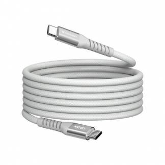 VERBATIM Sync N Charge USB C-USB C 100W Magnetic 1.2m Grey