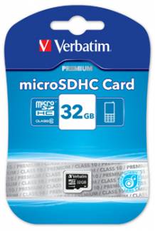 Micro SDHC Card 32GB Class 10