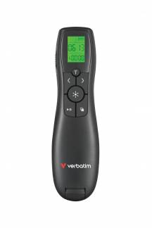 VERBATIM Keynote Wireless Presenter LCD Display w/Red Laser