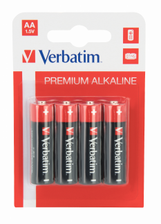 Verbatim AA type Standardbatterier 4