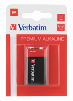 Verbatim Alkaline 9V/6LF22 (1-Pack)