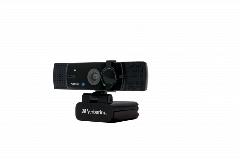 VERBATIM AWC-03 Ultra HD 4K Webcam w/Dual Microphone