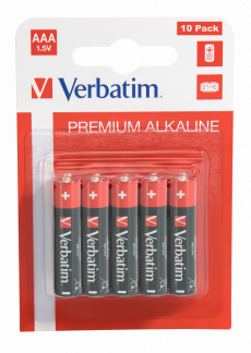 Verbatim Alkaline AAA/LR03 (10-Pack)
