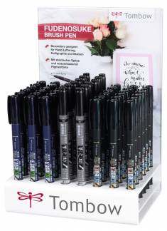 Marker Tombow Fudenosuke display (48)