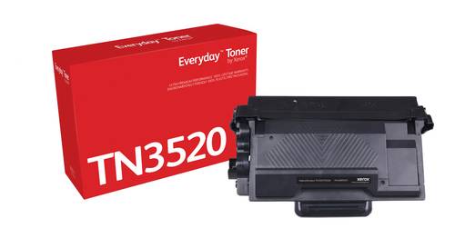 EVERYDAY Black Toner replaces Brother TN3520, Ultra High Cap