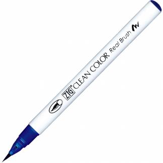 Zig Clean Color Pensel Pen 319 Preussisk bl&aring;