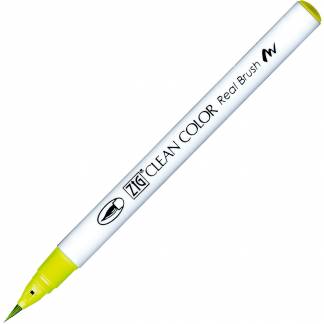 Zig Clean Color Pensel Pen 408 &AElig;ble gr&oslash;n