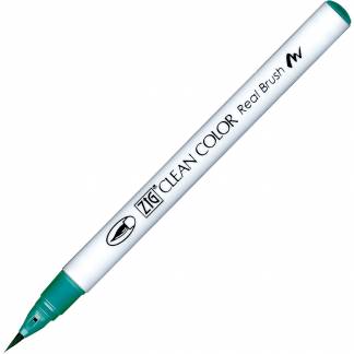 Zig Clean Color Pensel Pen 417 Bl&aring; gr&oslash;n