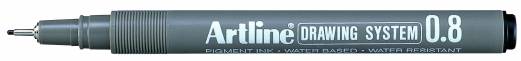 Drawing System Artline 0.8 sort