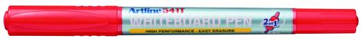 Whiteboard Marker Artline 541T 2-i-1 r&oslash;d