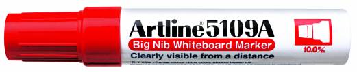 Whiteboardpenne Artline 5109A BIG r&oslash;d