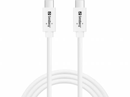 Kabel Sandberg USB-C>C USB 3.1 G2 100W, 1M