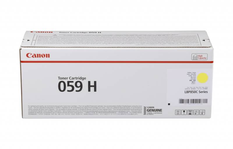 CANON Cartridge 059 H Y Toner