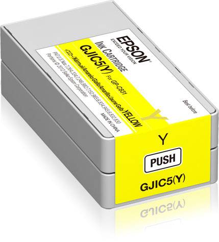 Epson GJIC5(Y) Gul Bl&aelig;k C13S020566