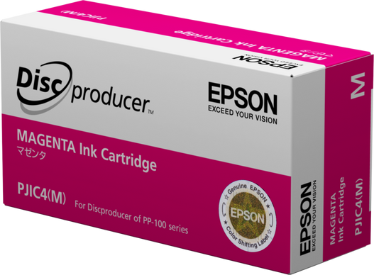 Epson Discproducer PJIC7(M) Magenta 1000 DVD Bl&aelig;k