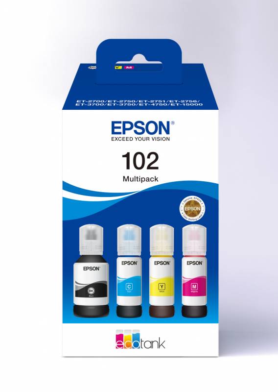 Epson Sort Gul Cyan Magenta Bl&aelig;k C13T03R640