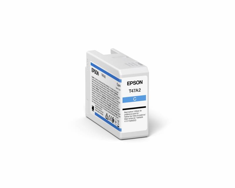 Epson T47A2 Cyan Bl&aelig;k C13T47A200
